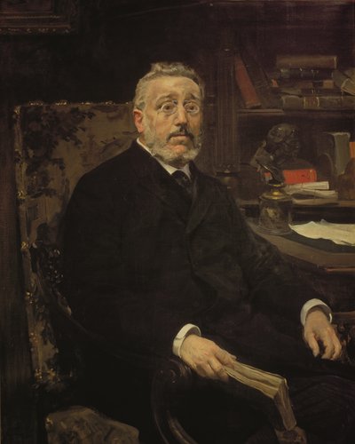 Portret van Cristino Martos, Spaanse politicus door Joaquin Sorolla y Bastida