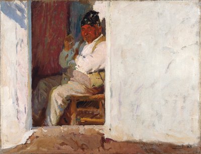 Oom Pancha, 1907 door Joaquín Sorolla