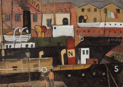 Livorno door Joaquin Torres Garcia