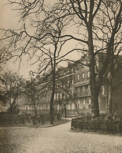 Brunswick Square: Deel van Bloomsburys Pensionland, ca. 1935 door Joel