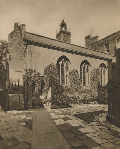 Zaal van de Society of Cliffords Inn, Achter St. Dunstans-In-the-West, ca. 1935 door Joel