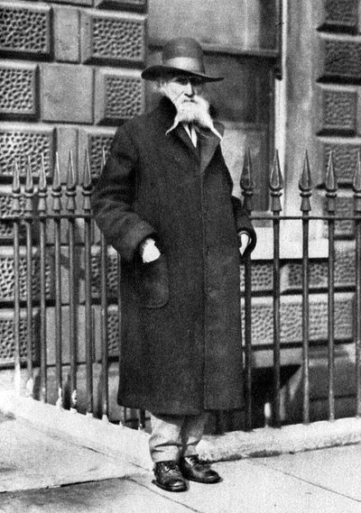 Oude Odell, van de beroemde Savage Club, Adelphi Terrace, Londen, 1926-1927 door Joel