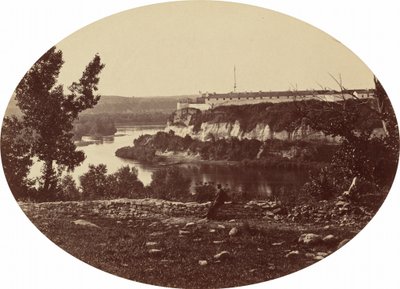 Fort Snelling, ca. 1865 door Joel E Whitney