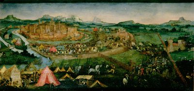 De Slag bij Pavia door Joerg the Elder Breu
