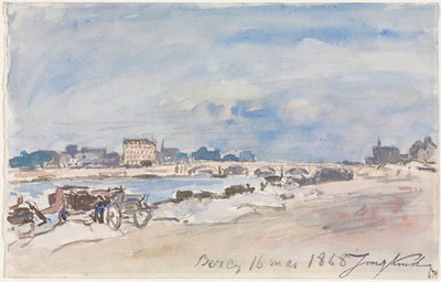 Bercy door Johan Barthold Jongkind