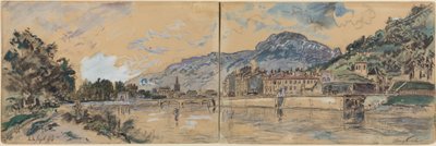 Grenoble door Johan Barthold Jongkind