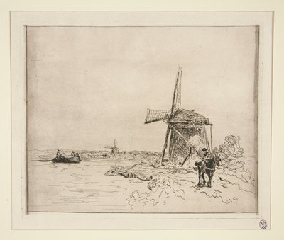 Het jaagpad door Johan Barthold Jongkind