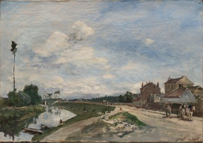 De Seine bij Bas-Meudon door Johan Barthold Jongkind