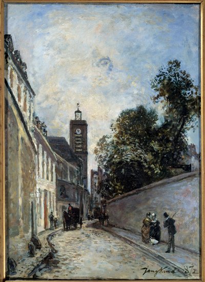 Zicht op de rue de l