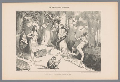 De Paradijsrust verstoord door Johan Braakensiek