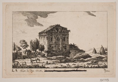 Antiek gebouw door Johan Bülow