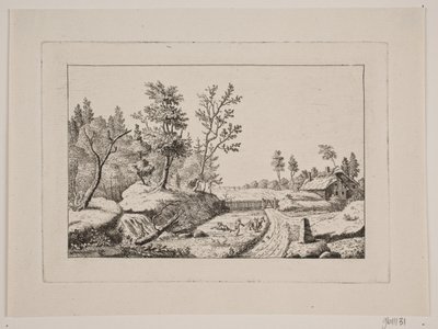 Landschap door Johan Bülow