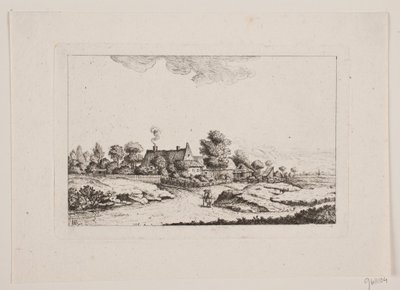 Landschap door Johan Bülow