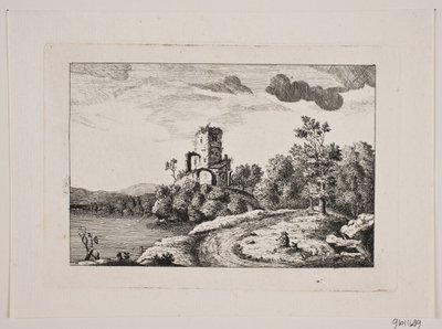 Landschap door Johan Bülow