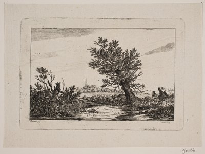 Landschap door Johan Bülow