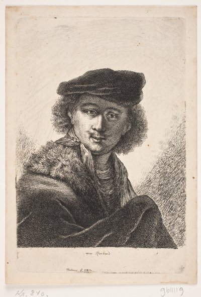 Rembrandt, Borstbeeld door Johan Bülow