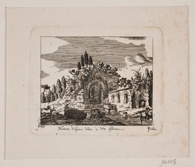 Romeinse ruïnes door Johan Bülow
