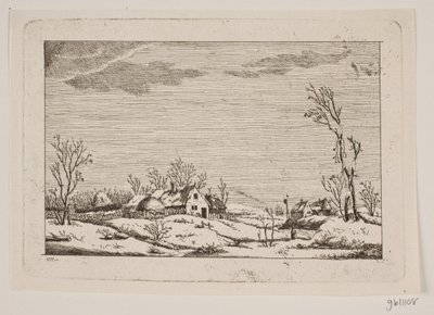 Winterlandschap door Johan Bülow