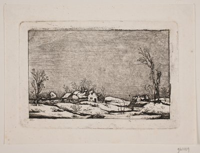 Winterlandschap door Johan Bülow