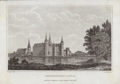 Frederiksborg Paleis door Johan Christian Dahl