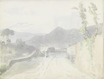 Bij Casamicciola, Ischia door Johan Christian Dahl