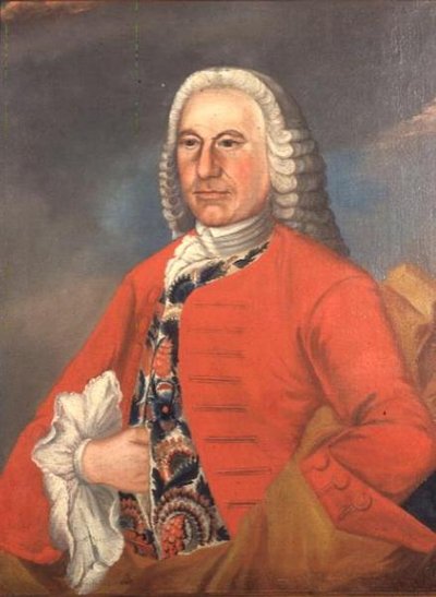Portret van Justitstraad Bonde Simonsen door Johan Christian Remin