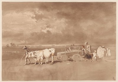 Begrafenis in de Campagna door Johan Daniël Koelman