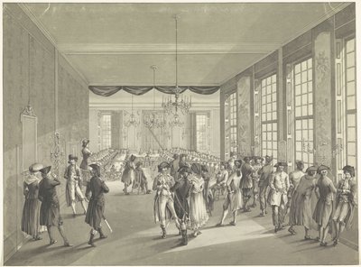 Algemene Centrale Vergadering in Den Haag, 1795 door Johan Daniël de Gijselaar