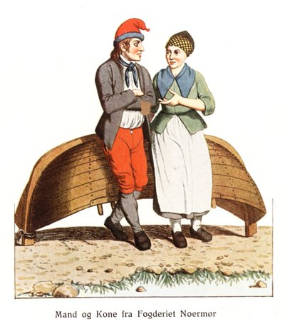Norske Folkedragter door Johan F. L. Dreier