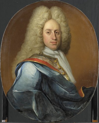 Hieronymus Josephus Boudaen, heer van St Laurens en Popkensburg door Johan George Collasius