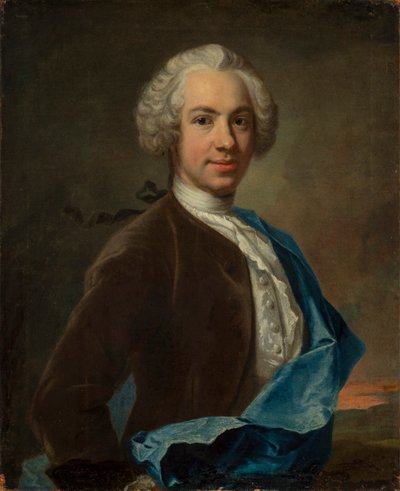 Secretaris van de Raad Carl Fredrik Eckleff door Johan Henrik Scheffel