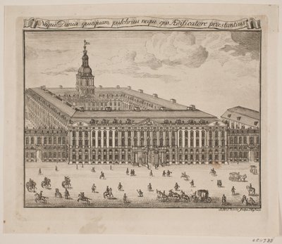 Christiansborg Slot door Johan Herman Thiele