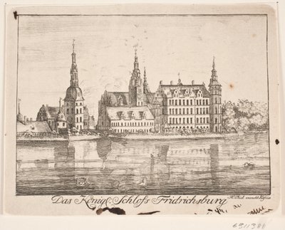 Frederiksborg Slot door Johan Herman Thiele