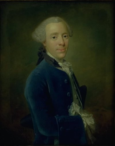 Portret van staatsraad Johan Henrik Kirchhoff door Johan Hörner
