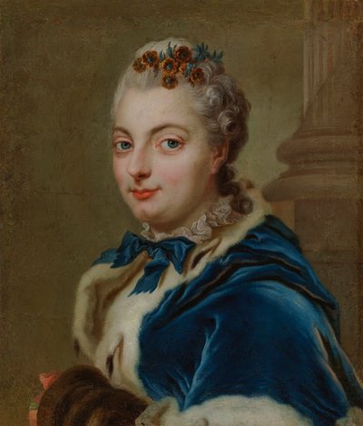 Maria Charlotta Wrangel door Johan Joachim Streng