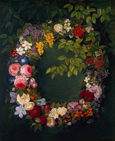 Een Bloemenslinger door Johan Laurents Jensen
