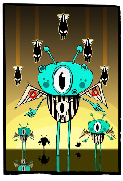 Team alien door Johan Lilja