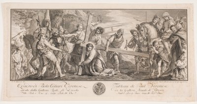 De weg naar Golgotha door Johan Martin Preisler
