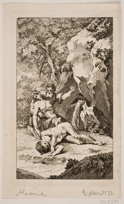 Illustratie bij Salomon Gessners 