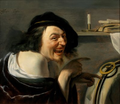 Democritus door Johan Moreelse