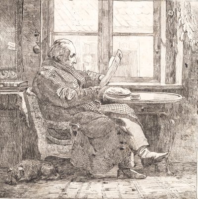 Justitsråd Emanuel Bonnevie door Johan Thomas Lundbye