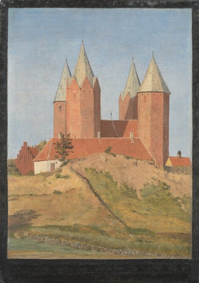 Kalundborg Kerk door Johan Thomas Lundbye