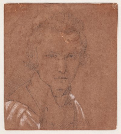 Zelfportret door Johan Thomas Lundbye