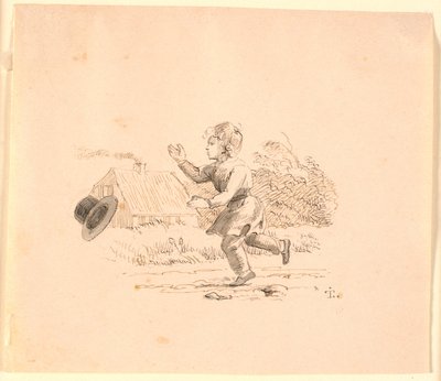 De Storm door Johan Thomas Lundbye