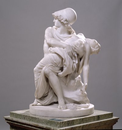 Mars en Venus door Johan Tobias Sergel