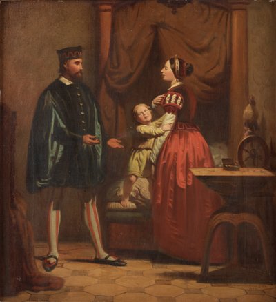 Karin Månsdotter, Erik XIV en zoon Gustav door Johan Zacharias Blackstadius