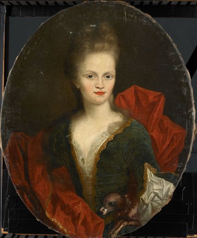 Anna Margaretha van Petcum (1676-1745), echtgenote van Johan Arnold Zoutman door Johan van Diest