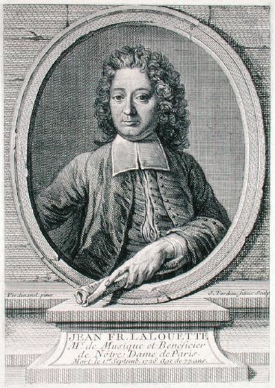 Jean Francois Lalouette (1651-1728) gegraveerd door Jacques-Nicolas Tardieu door Johann (after) Ferdinand