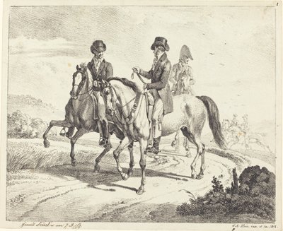 Uitstapje te Paard door Johann Adam Klein