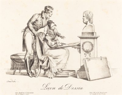 Leçon de Dessin door Johann Anton André